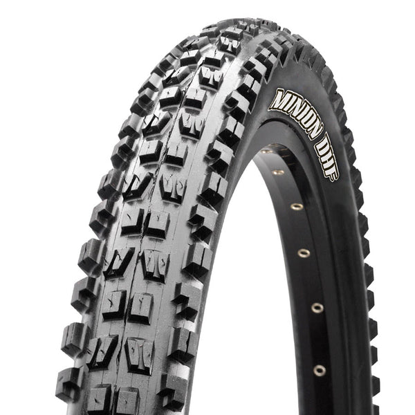 Maxxis Minion DHF Tire - 24 x 2.4 Tubeless Folding Black Dual EXO