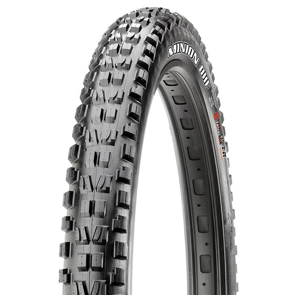 Maxxis Minion DHF Tire - 27.5 x 2.5 Tubeless Folding BLK Dual EXO Wide Trail