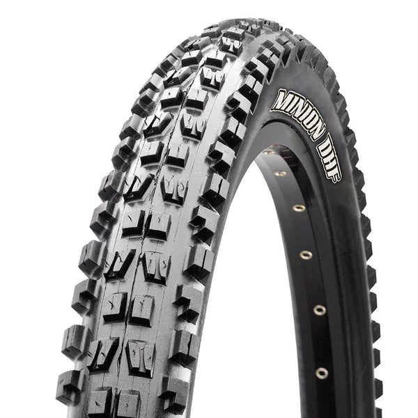 Maxxis Minion DHF Tire - 26 x 2.5 Tubeless Folding Black Dual EXO Wide Trail