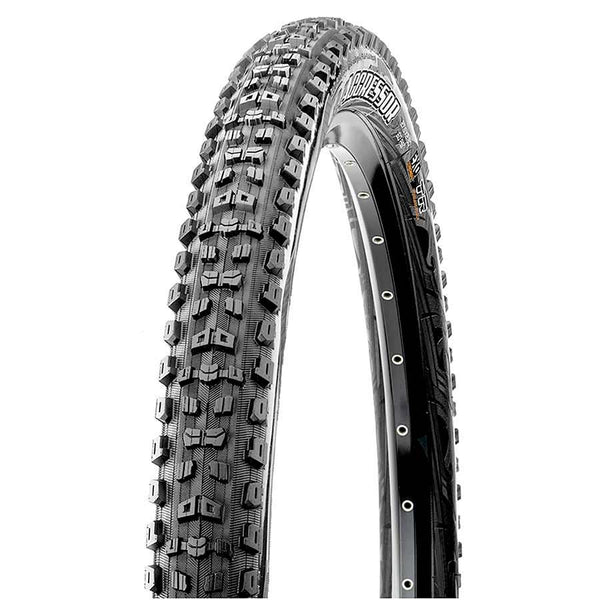 Maxxis Aggressor Tire - 27.5 x 2.5 Tubeless Folding BLK Dual EXO Wide Trail