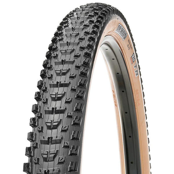 Maxxis Rekon Tire - 29 x 2.6 Tubeless Folding BLK/Dark Tan Dual EXO Wide Trail