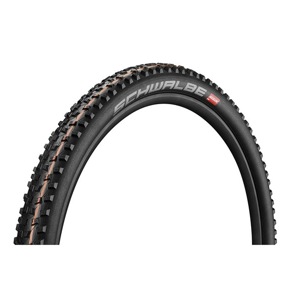 Schwalbe Rocket Ron Tire - 27.5 x 2.25 Tubeless Folding BLK Evolution Line Super Ground Addix SpeedGrip