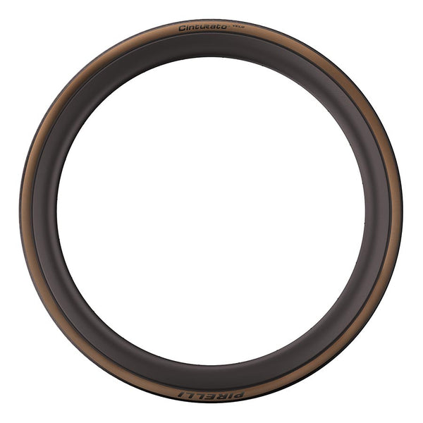 Pirelli Cinturato Velo TLR Tire - 700 x 28 Tubeless Folding Classic Tan