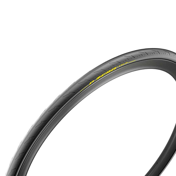 Pirelli PZero Velo Tubular Road Tire 700x25C Tubular YellowSOFT TechBELT 300TPI Black