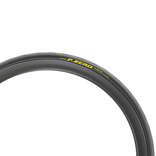 Pirelli PZero Velo Tubular Road Tire 700x28C Tubular YellowSOFT TechBELT 300TPI Black