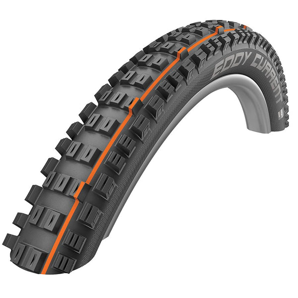 Schwalbe Eddy Current Front Tire - 29 x 2.6 Tubeless Folding BLK Evolution Super Trail Addix Soft