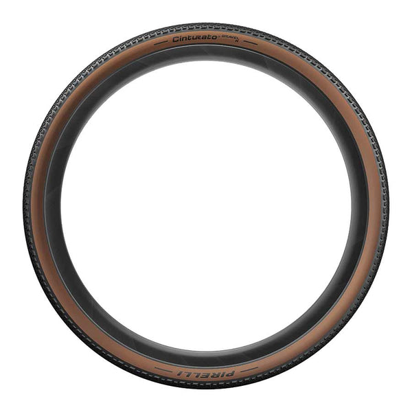 Pirelli Cinturato Gravel H Tire - 700 x 35 Tubeless Folding Classic Tan