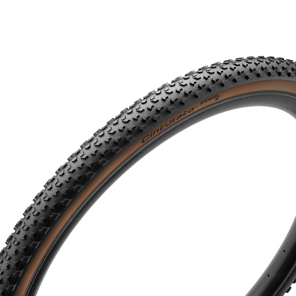 Pirelli Cinturato Gravel S Tire - 700 x 40 Tubeless Folding Classic Tan