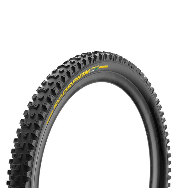 Pirelli Scorpion Race Enduro T Tire - 29 x 2.5 Tubeless Folding YLW Label DualWALL SmartEVO DH