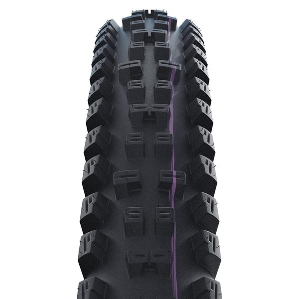 Schwalbe Tacky Chan Mountain Tire 27.5"x2.40 Folding Clincher Addix Ultra Soft Super Downhill TL Easy 2x67TPI Black