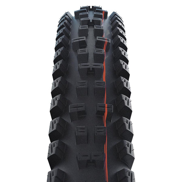 Schwalbe Tacky Chan Mountain Tire 29"x2.40 Folding Clincher Addix Soft Super Trail TL Easy 67TPI Black