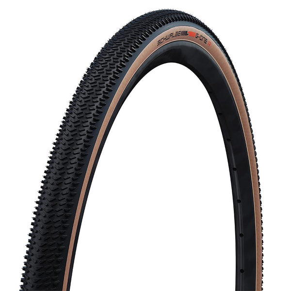 Schwalbe, G-One R Pro, Gravel Tire, 28x1.35, Folding, Tubeless Ready, Addix Race, V-Guard, Black