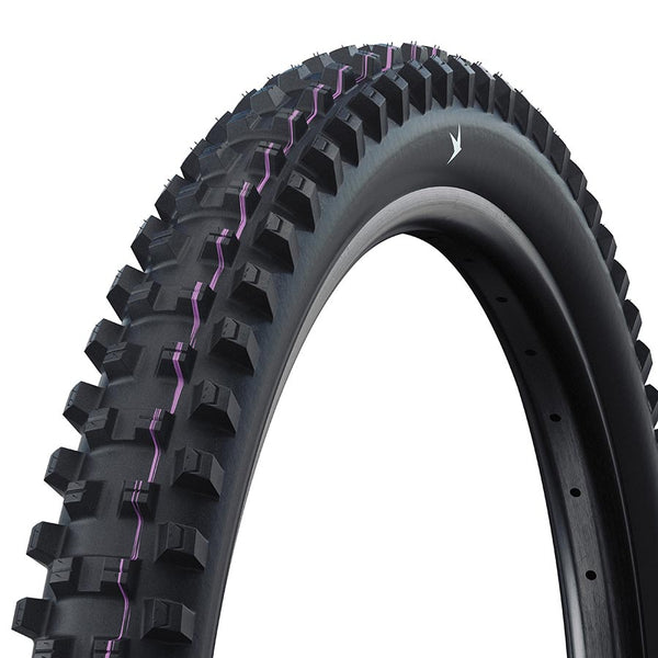 Schwalbe Shredda Mountain Tire 29"x2.50 Folding Tubeless Ready Addix Ultra Soft Gravity Pro - Radial 67TPI Black