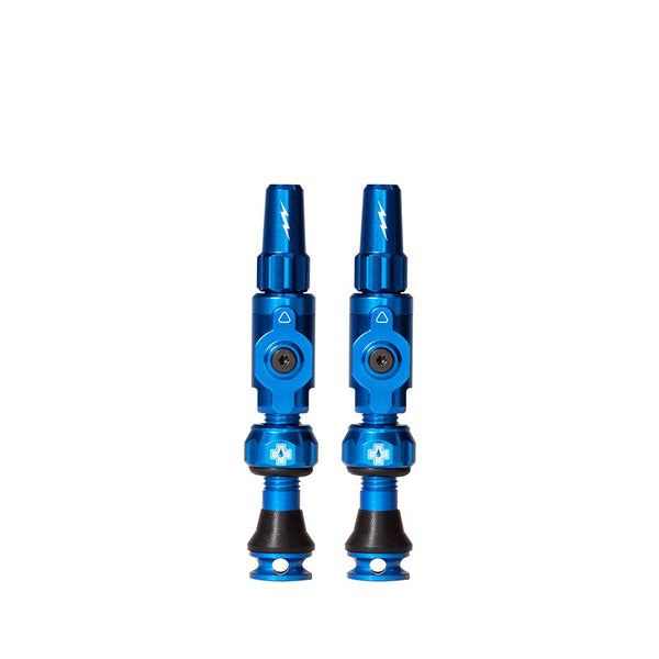 Muc-Off Big Bore Lite Tubeless Valve Stems - Small 30mm Blue