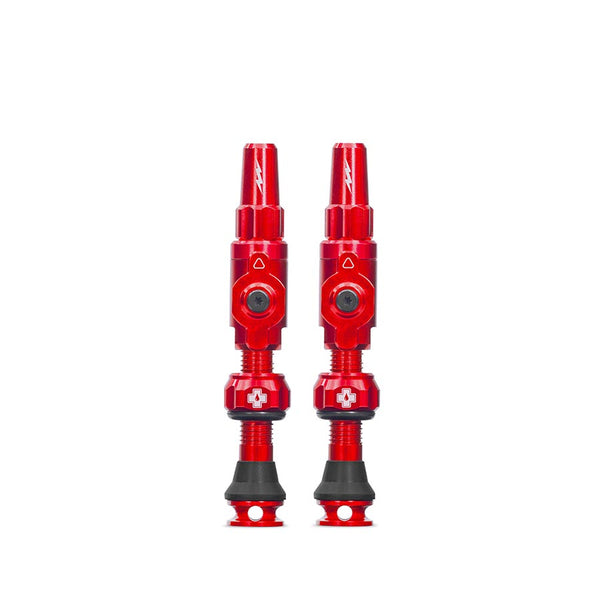 Muc-Off Big Bore Lite Tubeless Valve Stems - Medium 35mm Red