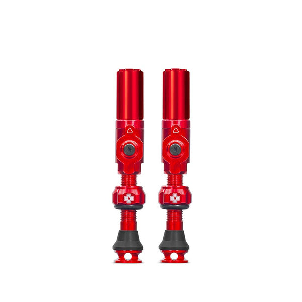 Muc-Off Big Bore Hybrid Tubeless Valve 65mm Pair - Red