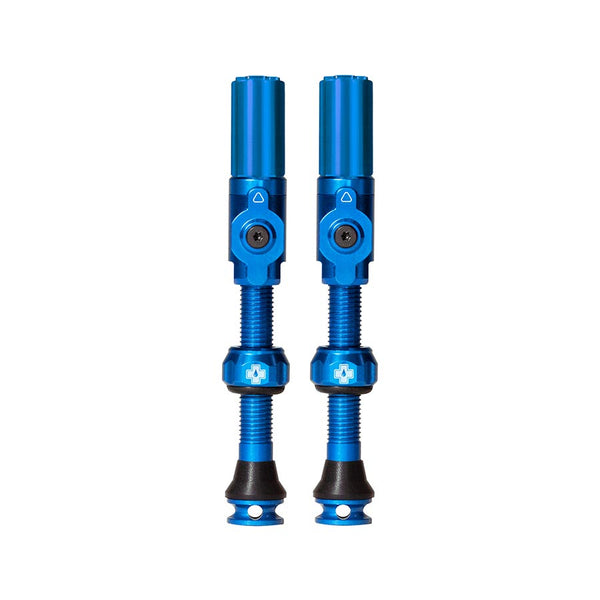 Muc-Off Big Bore Hybrid Tubeless Valve 75mm Pair - Blue