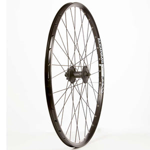 Wheel Shop, Alex SX44 Black/ Shimano Deore HB-M525, Wheel, Front, 26'' / 559, Holes: 32, QR, 100mm, Disc IS 6-bolt