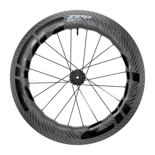 Zipp 858 NSW Rear Wheel - 700 12 x 142mm Center-Lock HG11 Tubeless Carbon C1