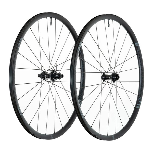 Industry Nine Solix SL AR25 Wheel Front and Rear 700C / 622 Holes: F: 24 R: 24 F: 12mm R: 12mm F: 100 R: 142 Disc Center Lock Shimano Road 11 Set