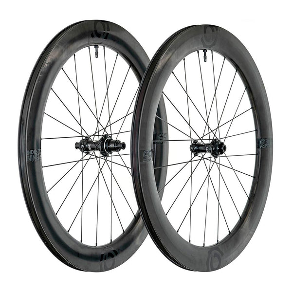 Industry Nine Solix SL i9 65 Wheel Front and Rear 700C / 622 Holes: F: 24 R: 24 F: 12mm R: 12mm F: 100 R: 142 Disc Center Lock Shimano Road 11 Set