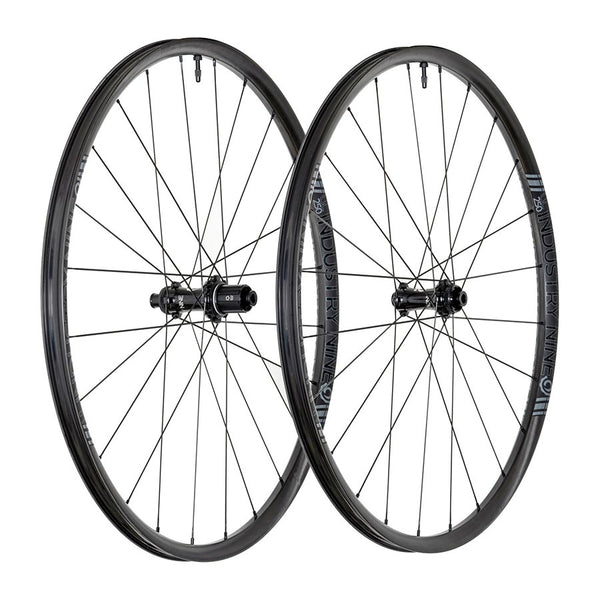 Industry Nine Solix SL UL250c CX Wheel Front and Rear 700C / 622 Holes: F: 24 R: 24 F: 12mm R: 12mm F: 100 R: 142 Disc Center Lock Shimano Road 11 Set