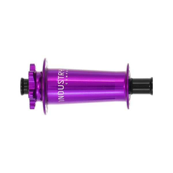 Industry Nine Hydra Classic Front Hub - 15 x 110mm 6-Bolt Purple 28H