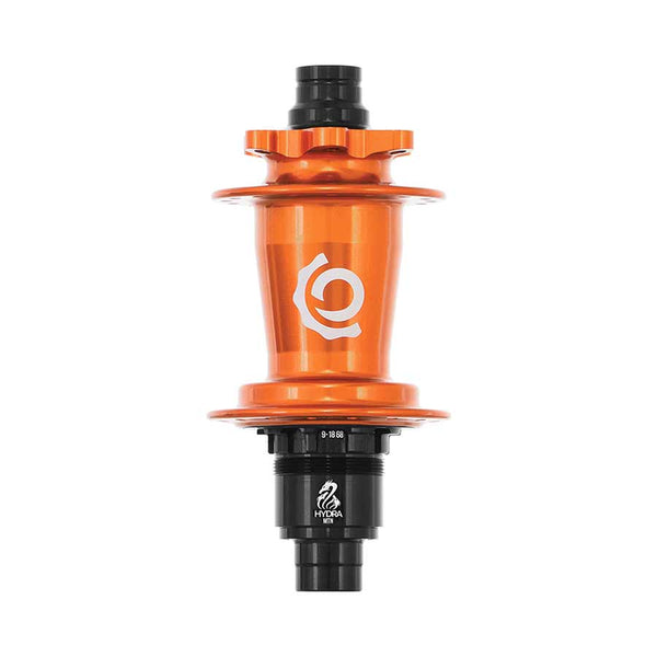 Industry Nine Hydra Classic Rear Hub - 12 x 148mm 6-Bolt Micro Spline Orange 32H