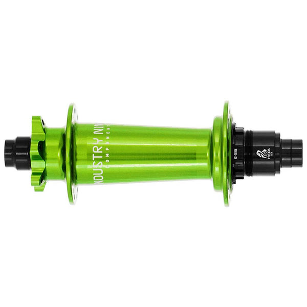 Industry Nine Hydra Classic Rear Hub - 12 x 148mm 6-Bolt Micro Spline Lime 32H