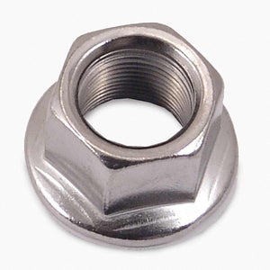 Wheels Manufacturing, BMX Axle Nut For 14mm X 1 Steel (Bag of 2)