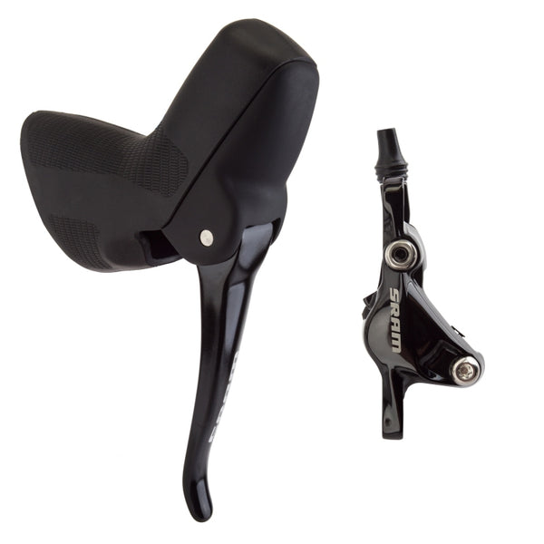 SRAM Apex 1 Disc Brake and Lever - Front Hydraulic Post Mount Black A1