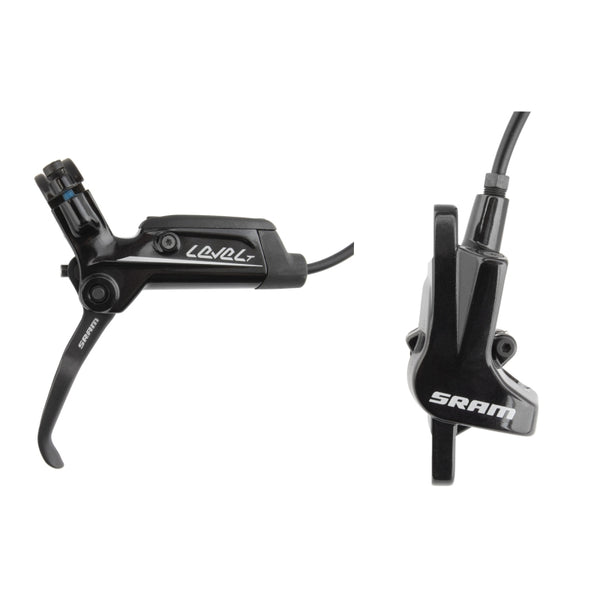 SRAM Level T Disc Brake and Lever - Front Hydraulic Post Mount Black A1