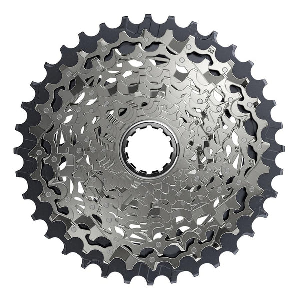 SRAM Force AXS XG-1270 Cassette - 12-Speed 10-36t Silver For XDR Driver Body D1