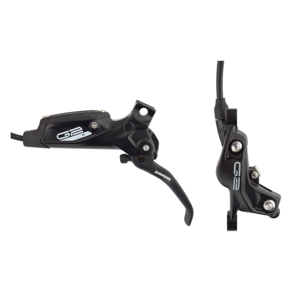 SRAM G2 R Disc Brake Lever - Front Hydraulic Post Mount Diffusion BLK Anodized A2