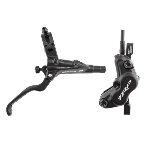 TRP Slate T4 Disc Brake and Lever - Front Hydraulic Post Mount Black