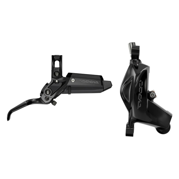 SRAM Code Silver Stealth Disc Brake Lever - Front Post Mount 4-Piston Aluminum Lever SS Hardware BLK C1