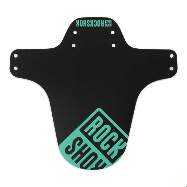 RockShox MTB Fender Short Zip Tie Black w/Seafoam Green