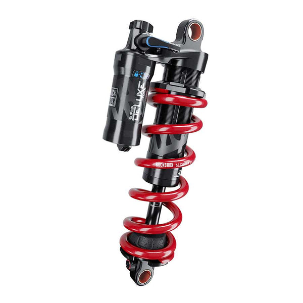 RockShox, Super Deluxe Coil Ultimate A2, Rear shock, 185x55, Shaft Eyelet: Standard, Body Eyelet: Trunnion, MReb/MComp, 320lb Theshold