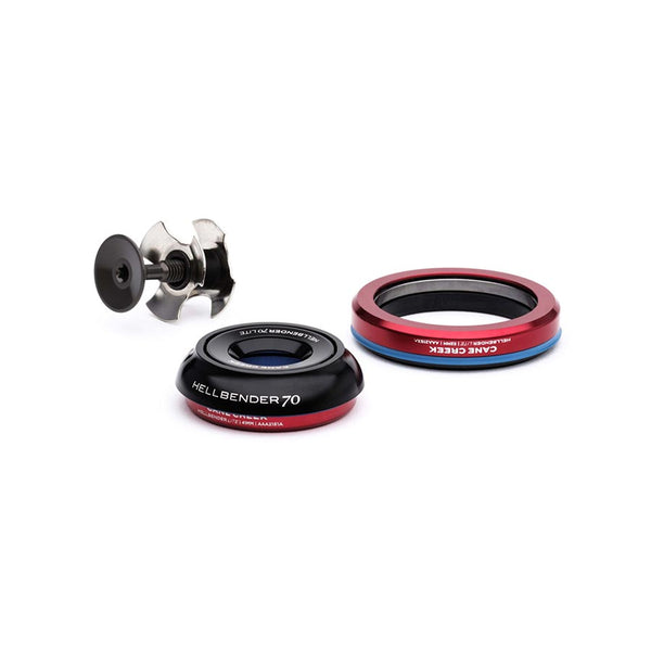 Cane Creek, Hellbender Lite IS42/IS52 Tpr, Headset, : IS42/28.6/H9 | IS52/40, Integrated, Complete