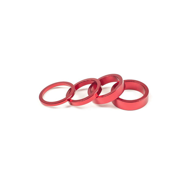 3mm/5mm/8mm/10mm, 6061-T6 Aluminum, Red