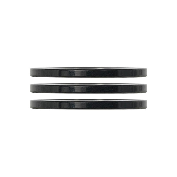 Industry Nine iRiX Headset Spacer 1-1/8 Height: 2.5mm Aluminum Black 3pcs