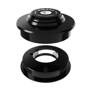 1.5deg ZS56-ZS56 Angleset, Angle Headset, 110-119mm, ZS56/28.6 | ZS56/40, ZeroStack, Complete, Black