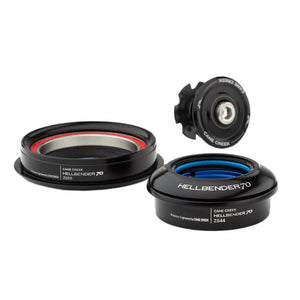 Cane Creek, Hellbender 70 SLAM ZS44/ZS56, Headset, : ZS44/28.6/H2 | ZS56/40, ZeroStack, Complete, Black