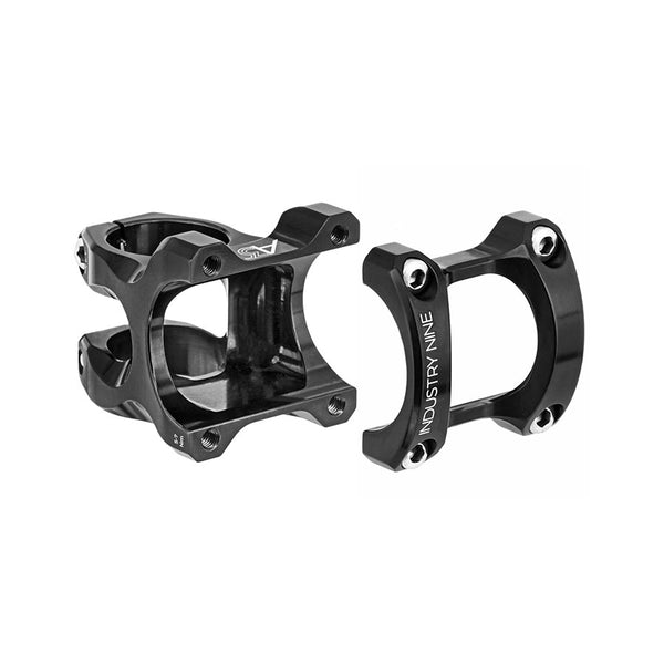 Industry Nine A35 Stem - 40mm 35 Clamp +/-8 1 1/8" Aluminum Black