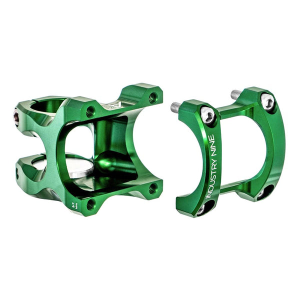 Industry Nine A35 Stem - 32mm 35mm Clamp +/-5 1 1/8" Aluminum Green