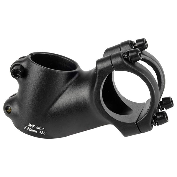 M-Wave, ST-M3.2, Stem, Diameter: 31.8mm, Length: 60mm, Steerer: 1-1/8'', 35°, Black