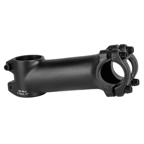 M-Wave, ST-M3.3, Stem, Diameter: 25.4mm, Length: 60mm, Steerer: 1-1/8'', ±7°, Black