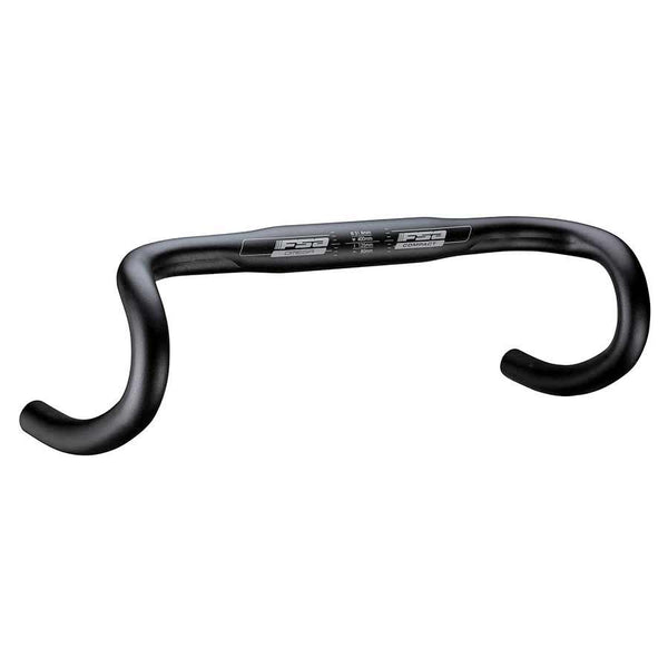 Full Speed Ahead Omega Compact Drop Handlebar - Aluminum 31.8mm 38cm Black