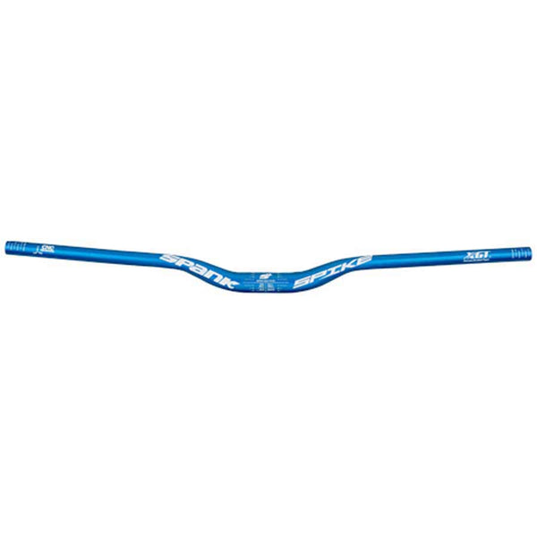 Spank Spike Race Bars 800mm Wide 30mm Rise 31.8mm Clamp Matte Blue