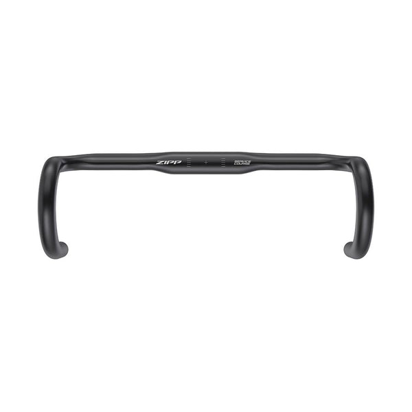 Zipp Service Course 80 Ergo Drop Handlebar - Aluminum 31.8mm 38cm Bead Blast BLK A2